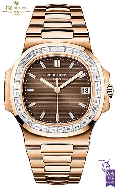 patek philippe nautilus женские|Patek Philippe Nautilus full diamond.